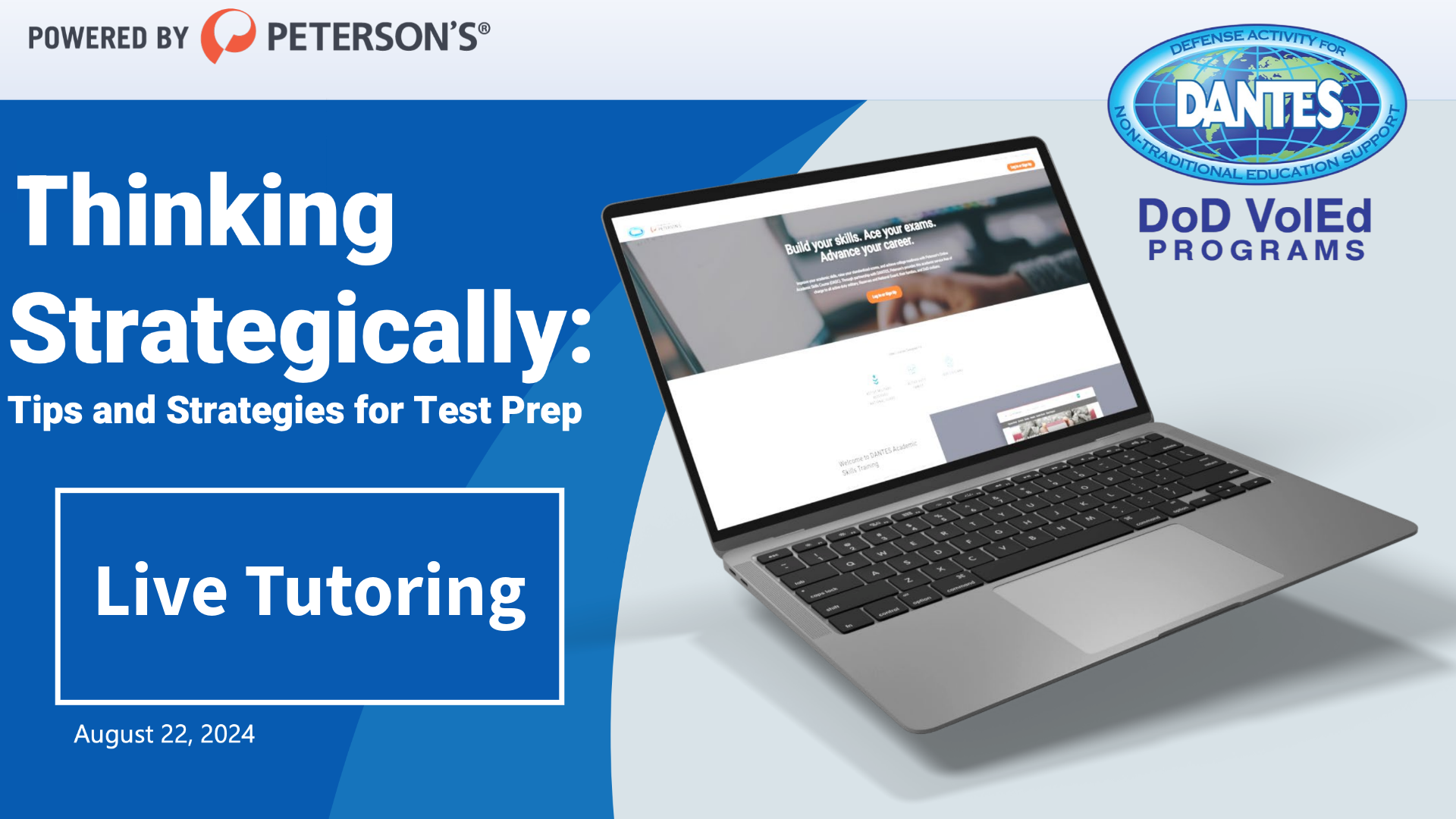 live tutoring on dantes you tube